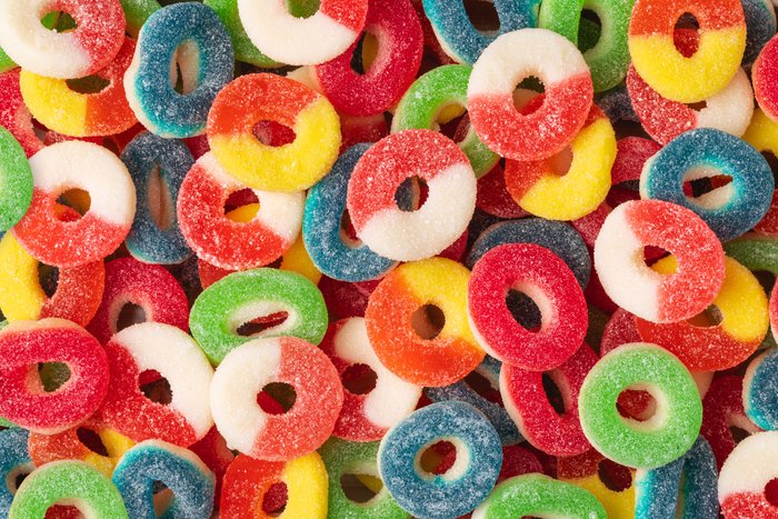 Assorted Fruit Gummy Rings photo