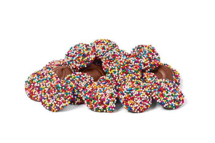 Milk Chocolate Nonpareils (Rainbow) photo