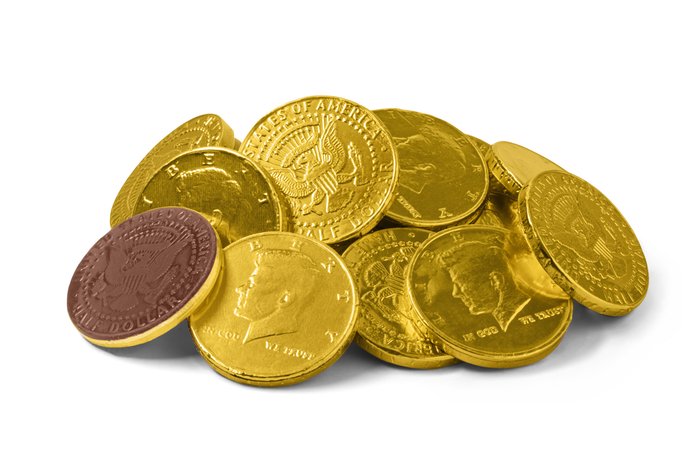 Chocolate Gold Coins photo