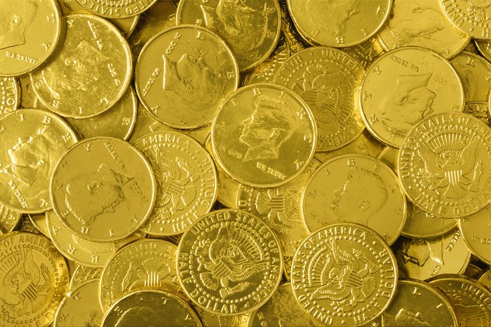 Chocolate Gold Coins photo