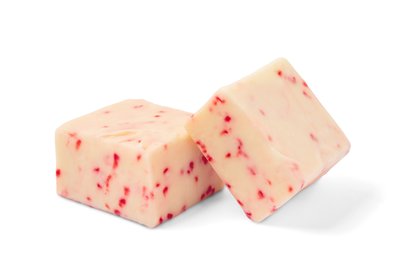 White Chocolate Peppermint Fudge