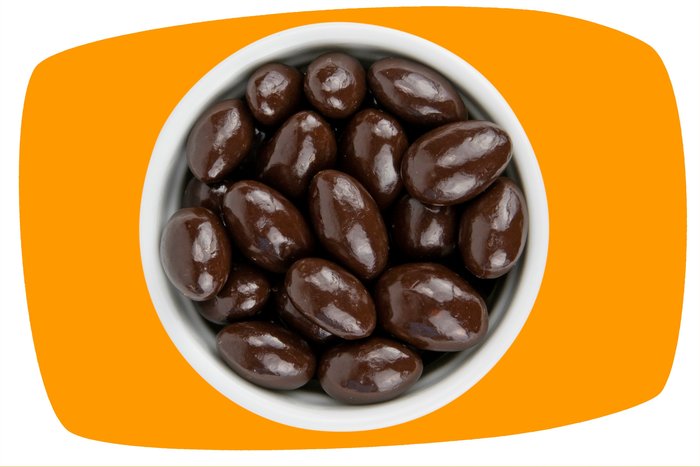 Dark Chocolate Covered Almonds - Single Serve photo