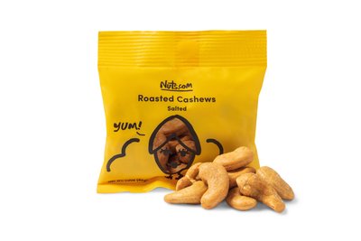 Roasted Cashews Salted - Single Serve