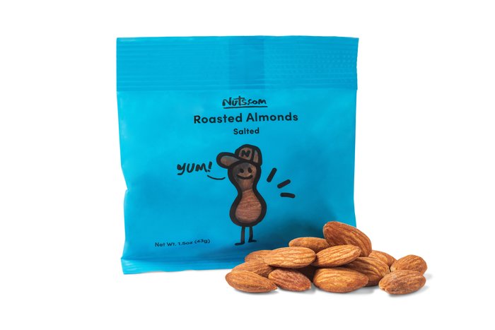 Roasted Almonds (Salted) - Single Serve photo