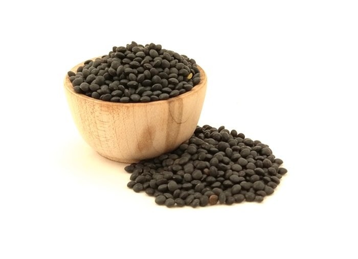 Organic Black Lentils photo