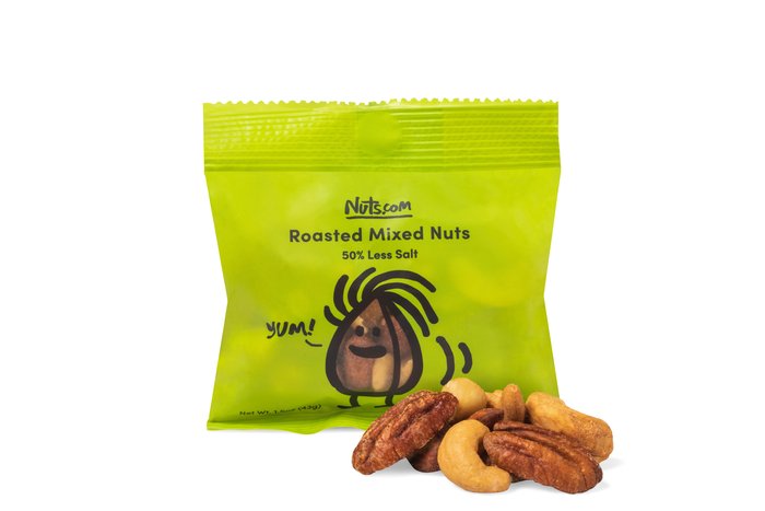 Roasted Mixed Nuts (50% Less Salt) - Single Serve photo