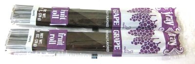 Grape Fruit Leather Rolls