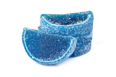 Blue Raspberry Fruit Slices