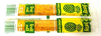 Pineapple Fruit Leather Rolls