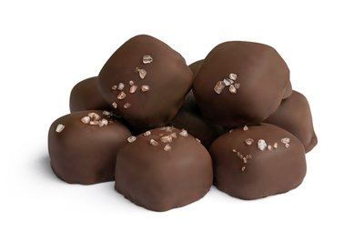 Dark Chocolate Sea Salt Caramels