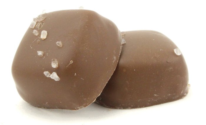 Milk Chocolate Sea Salt Caramels photo