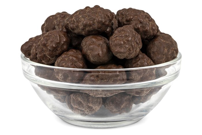 Dark Chocolate Turbinado Sea Salt Almonds - Single Serve photo