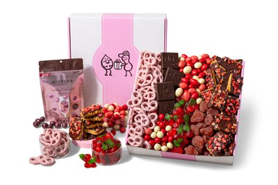 Strawberry Chocolate Valentine's Gift Box