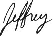 Jeffrey and Family signature